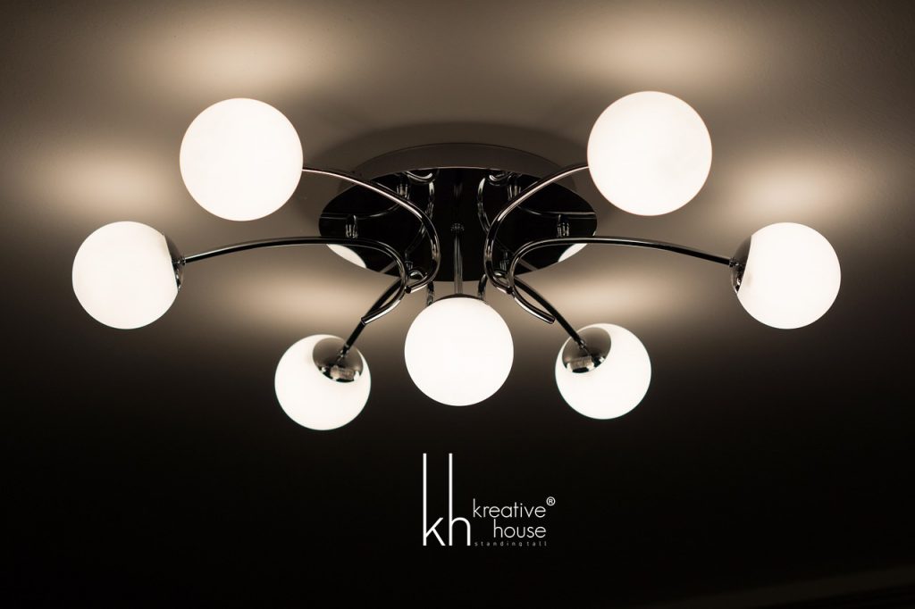 Get amazing ideas for a stylish Ceiling in KreativeHouse - Ceiling Lamp Lamp Chandelier Bulbs Interior design