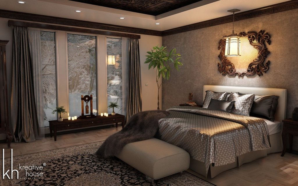 Luxury Bedroom interior designs in Hyderabad